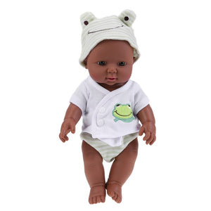 30cm Newborn Reborn Doll Baby Simulation Soft Vinyl Dolls Children Kindergarten Lifelike Toys Baby Friend for Girl Birthday Gift