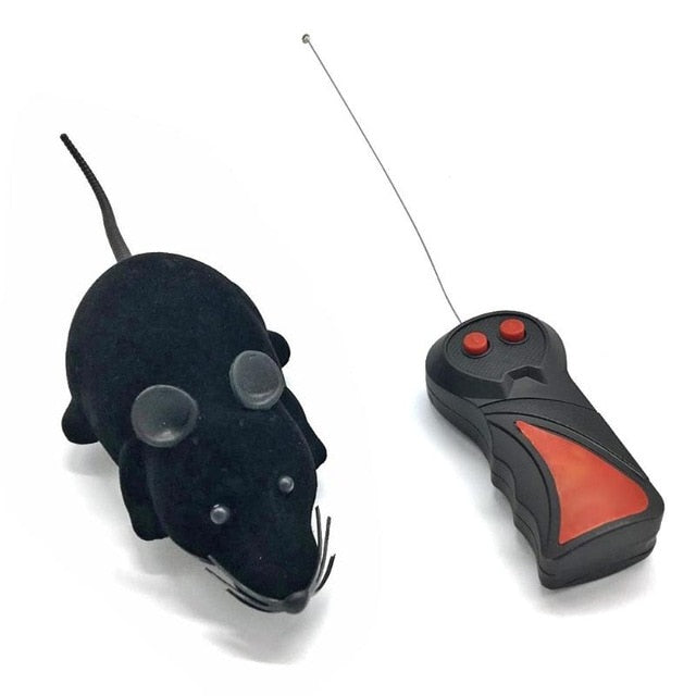 Wireless Electric RC Mouse Toys Remote Control False Mouse Toy Novelty Gag  forward backward turn Simulation RC Animals Model