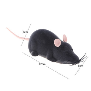 Wireless Electric RC Mouse Toys Remote Control False Mouse Toy Novelty Gag  forward backward turn Simulation RC Animals Model