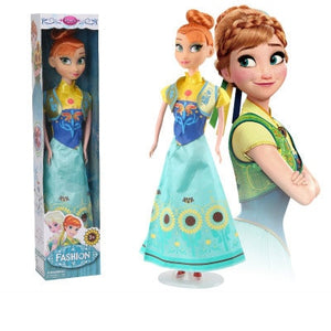 Hot 3pcs Princess Anna Elsa Dolls For Girls Toys Princess Anna Elsa Dolls For Girls Toys 16cm Small Plastic Baby Dolls Congelad