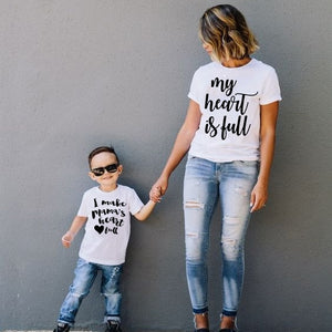 super mother daughter  matching t shirts mommy and me clothes family look mom mum mama and baby Tshirt dresses clothing