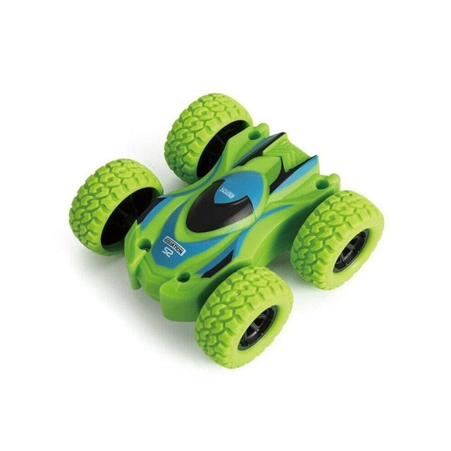 360 ° Roll Over Car Toy Inertia Double-sided Stunt Car Child Resistant Toy Car Model Creative Inertia Climbing Car Model Toy