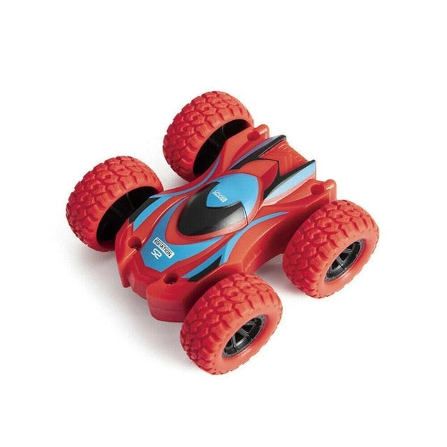 360 ° Roll Over Car Toy Inertia Double-sided Stunt Car Child Resistant Toy Car Model Creative Inertia Climbing Car Model Toy