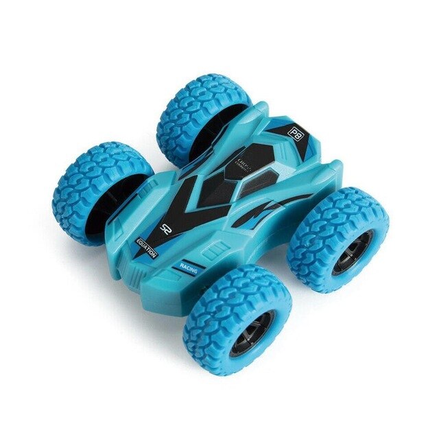 360 ° Roll Over Car Toy Inertia Double-sided Stunt Car Child Resistant Toy Car Model Creative Inertia Climbing Car Model Toy