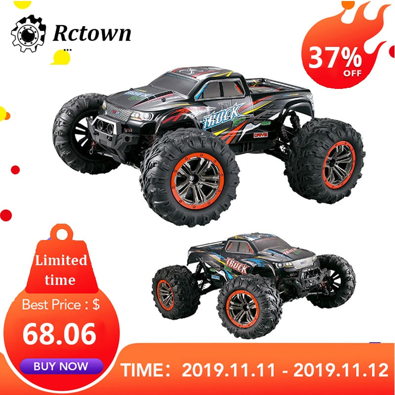 XINLEHONG TOYS RC Car 9125 2.4G 1:10 1/10 Scale Racing Cars Car Supersonic Monster Truck Off-Road Vehicle Buggy Electronic Toy