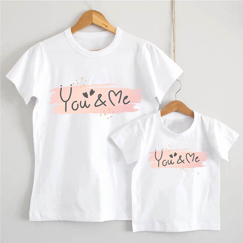 Mom and Me Shirts Mama Daughter Matching T-Shirt Mama and Me Outfit Set Mommy & Me Shirts Family Shirts Family Gift