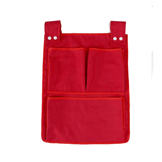 Home Diaper Pocket Storage Bag Crib Organizer Baby Cot Large Capacity Bedding Foldable Clothes Nursery Toy Multifunction Hanging