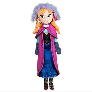 40cm 2pcs/lot Plush Doll Toys Unique Gifts Cute Girls Toys Princess Anna& Elsa Doll Girl Birthday Gifts Pelucia Boneca Juguetes