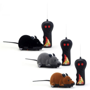 Wireless Remote Control RC Electronic Rat Mouse Mice Toy For Cat Puppy Funny Toy