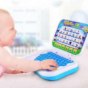 New Baby Kids Pre School Educational Learning Study Toy Laptop Computer Game Educational Toy Send  in Random