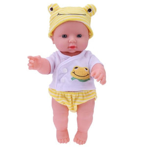 30cm Newborn Reborn Doll Baby Simulation Soft Vinyl Dolls Children Kindergarten Lifelike Toys Baby Friend for Girl Birthday Gift