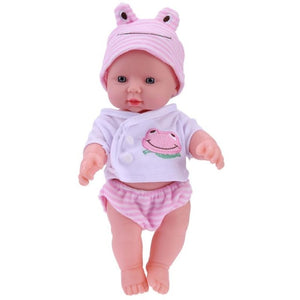 30cm Newborn Reborn Doll Baby Simulation Soft Vinyl Dolls Children Kindergarten Lifelike Toys Baby Friend for Girl Birthday Gift